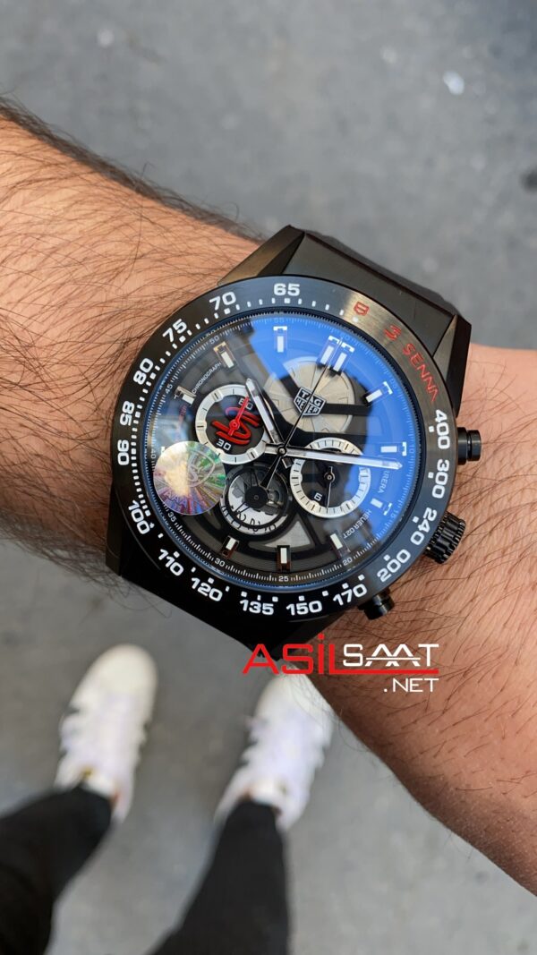 TAG Heuer Carrera Senna Calibre PVD Black CAR5A91