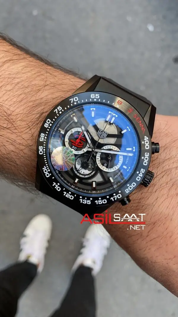 TAG Heuer Carrera Senna Calibre PVD Black CAR5A91