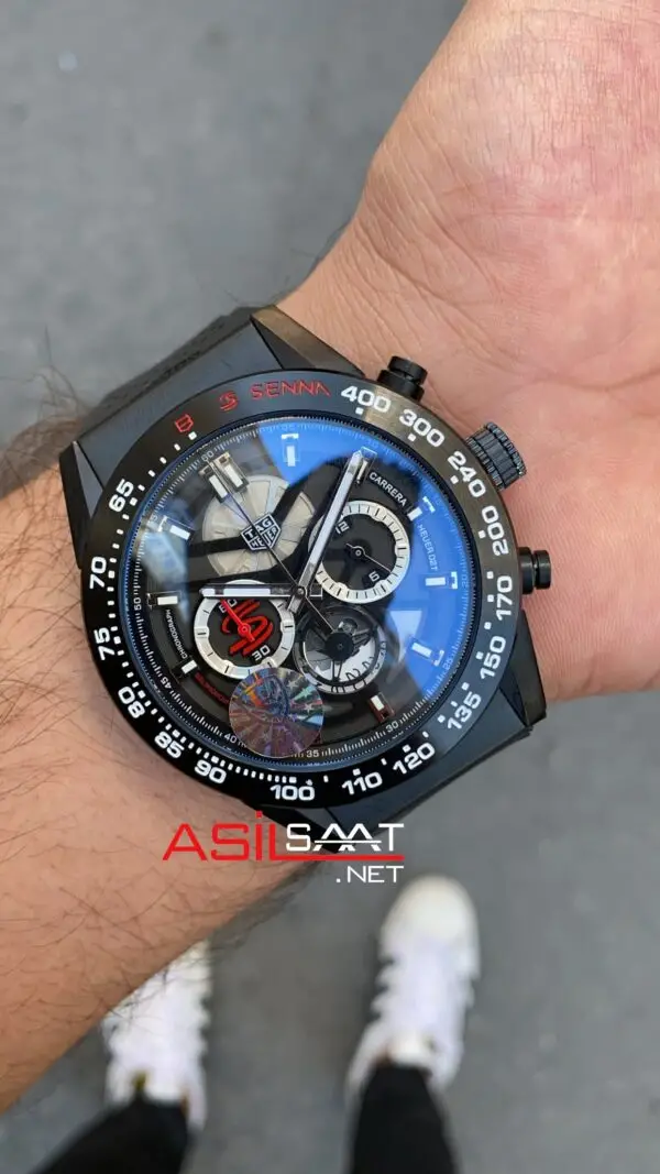 TAG Heuer Carrera Senna Calibre PVD Black CAR5A91