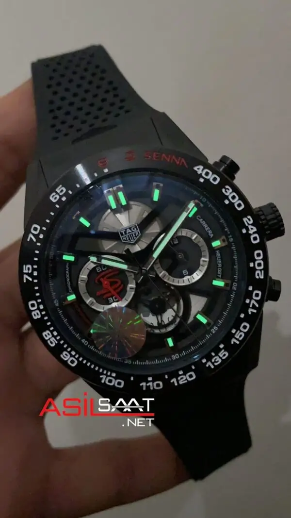 TAG Heuer Carrera Senna Calibre PVD Black CAR5A91