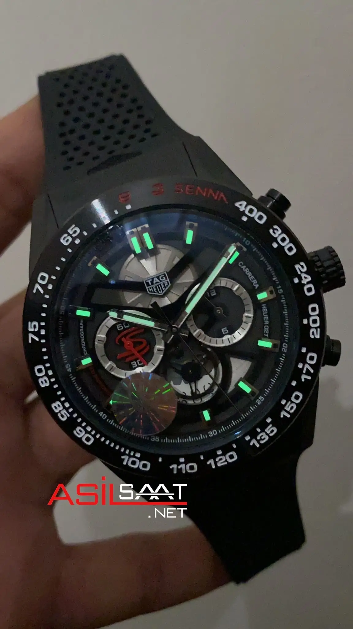 TAG Heuer Carrera Senna Calibre PVD Black CAR5A91