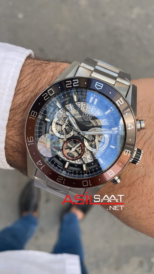 TAG Heuer Gmt Skeleton Calibre Carrera Heuer 02