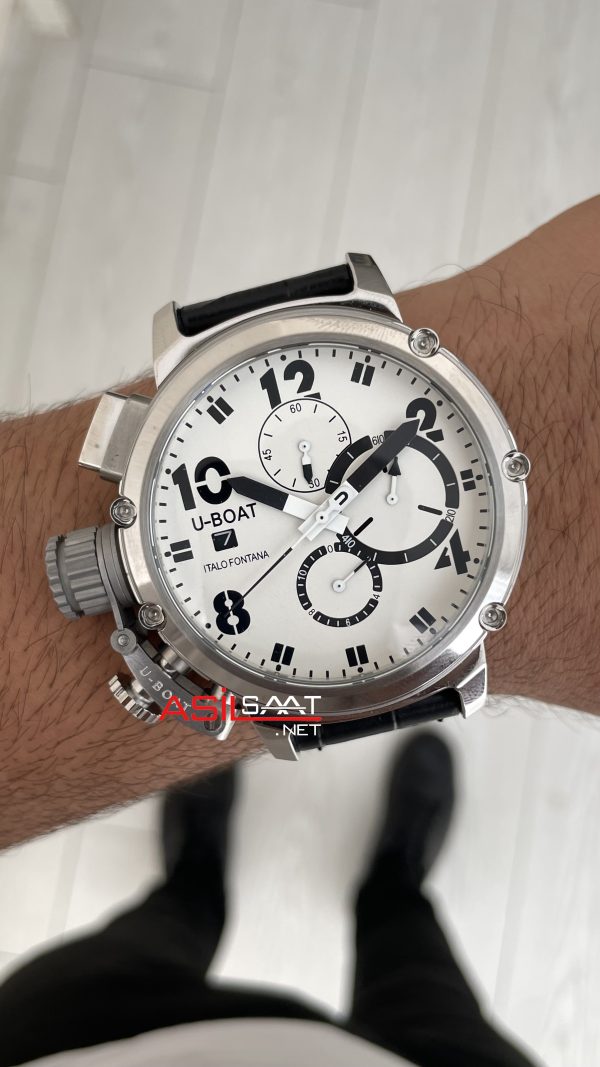 U-Boat Chimera Sideview Beyaz Kadran 46mm Replika Saat U-Boat Chimera Sideview Beyaz Kadran 46mm Replika Saat