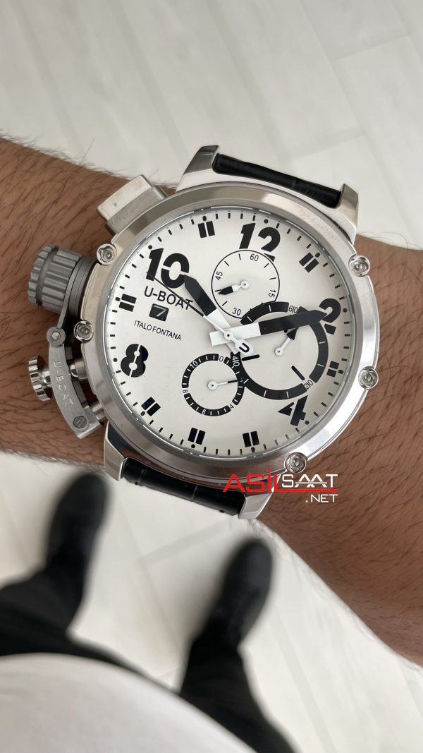 U-Boat Chimera Sideview Beyaz Kadran 46mm Replika Saat U-Boat Chimera Sideview Beyaz Kadran 46mm Replika Saat