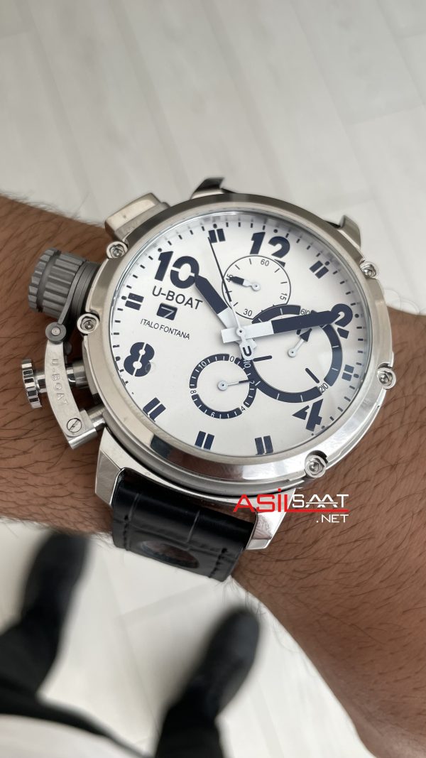 U-Boat Chimera Sideview Beyaz Kadran 46mm Replika Saat U-Boat Chimera Sideview Beyaz Kadran 46mm Replika Saat