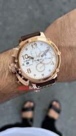 U-Boat Italo Fontana Bronz Beyaz Replika Saat
