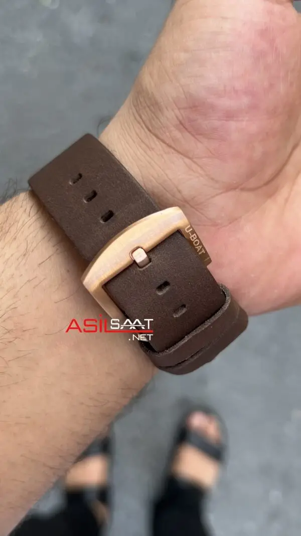 U-Boat Italo Fontana Bronz Beyaz Replika Saat U-Boat Italo Fontana Bronz Beyaz Replika Saat