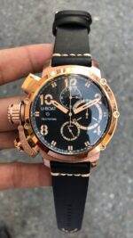 U-Boat Italo Fontana Chronograph Rose Siyah