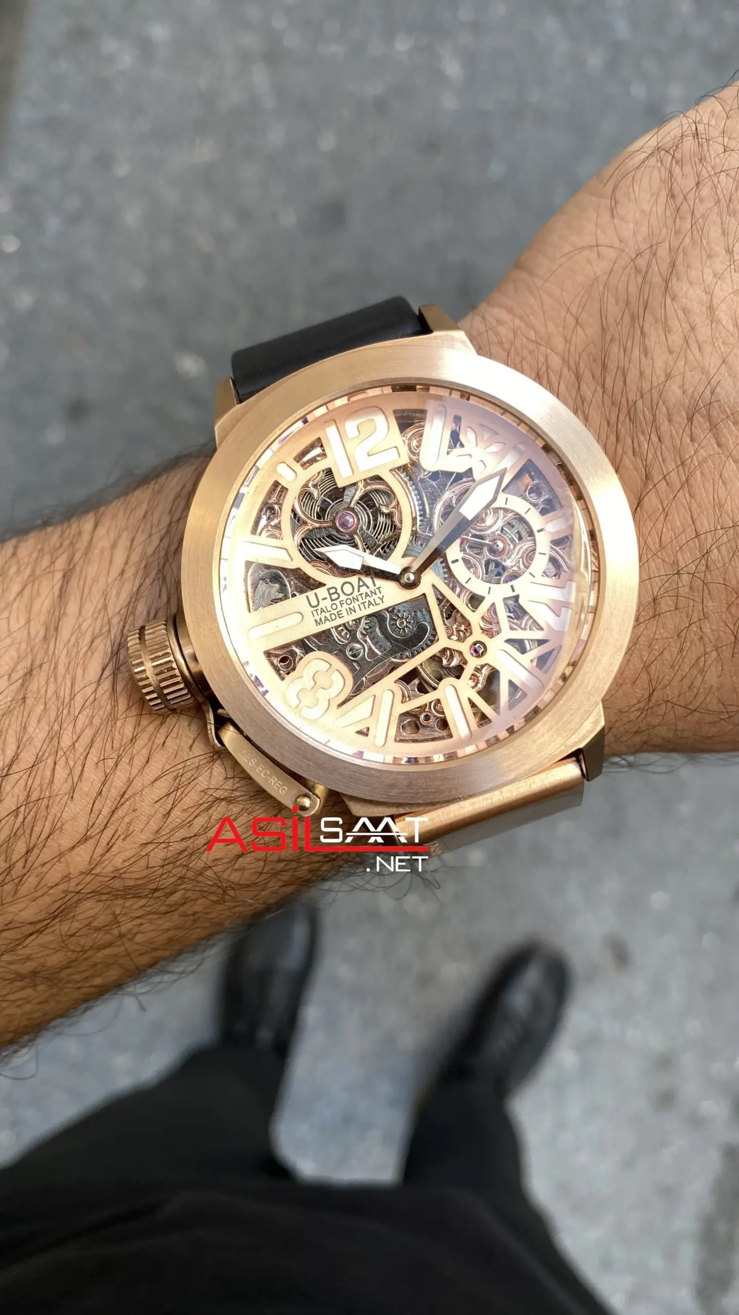 U Boat Italo Fontana Skeleton Rose