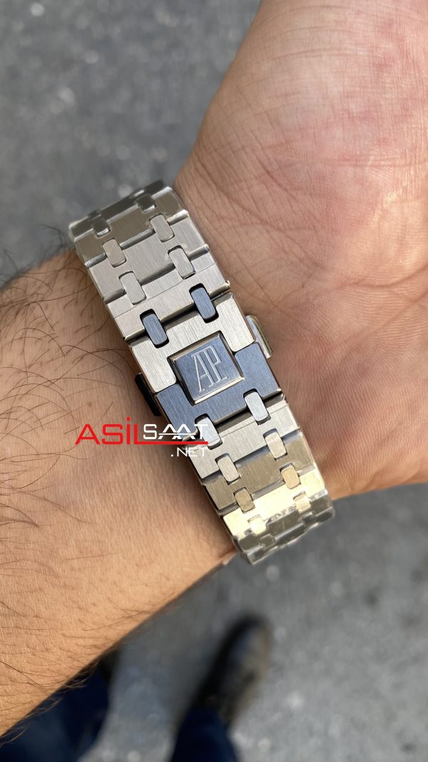 Audemars Piguet Royal Oak 15510ST Beyaz 41 mm Replika Saat
