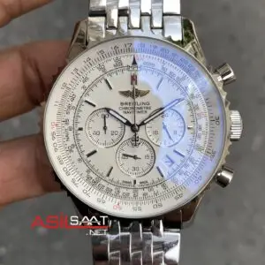 Breitling Navitimer AB0127211 Beyaz Replika Saat