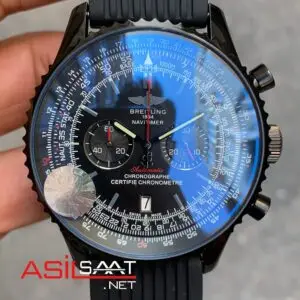 Breitling Navitimer B01 46 mm PVD Siyah
