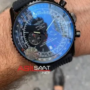 Breitling Navitimer B01 46 mm PVD Siyah