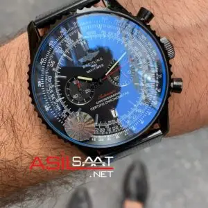 Breitling Navitimer B01 Hasır Kordon Siyah