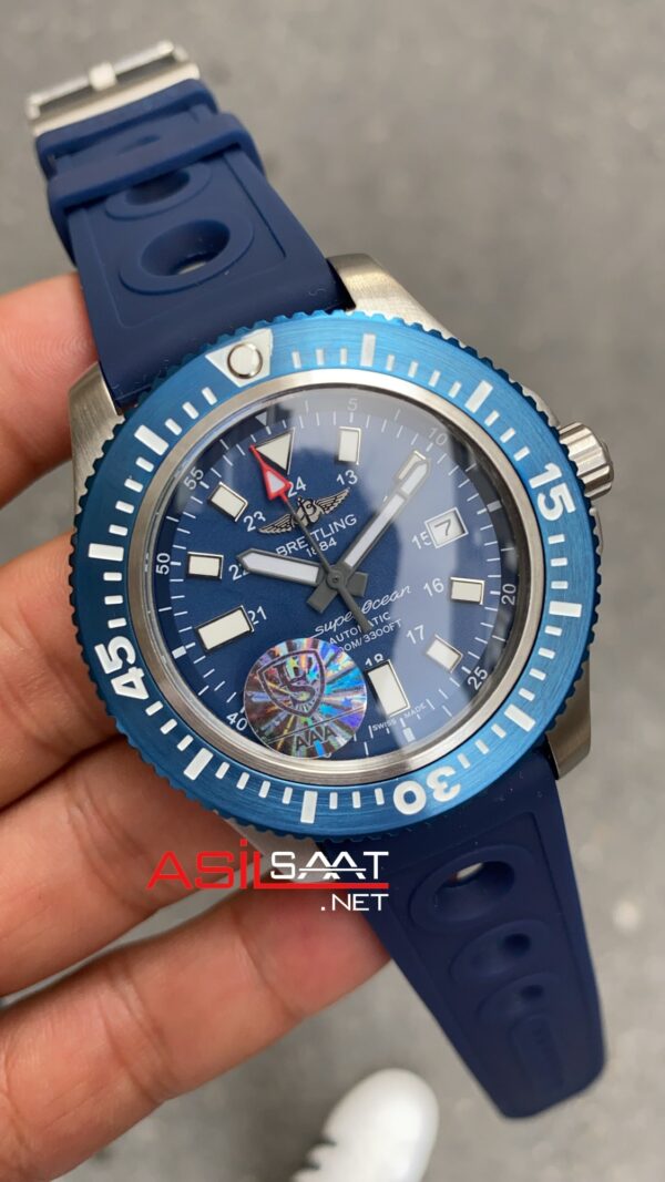 Breitling Superocean Blue Y1739316 Mavi Kadran Breitling Superocean Blue Y1739316 Mavi Kadran