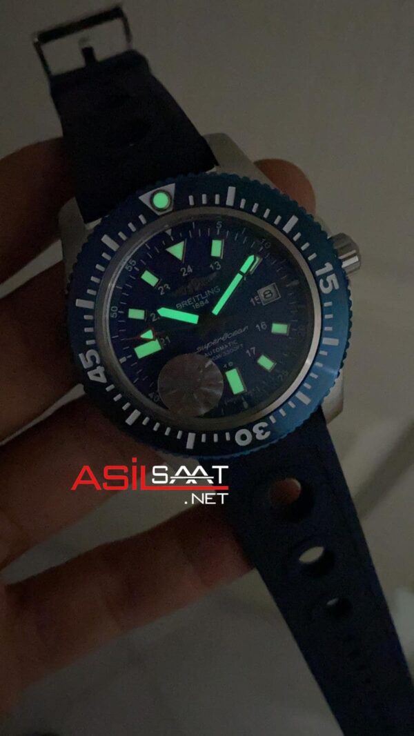 Breitling Superocean Blue Y1739316 Mavi Kadran Breitling Superocean Blue Y1739316 Mavi Kadran