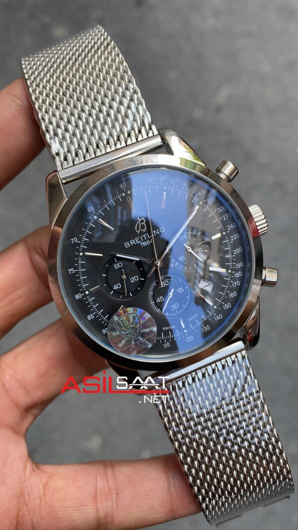 Breitling Transocean Chronograph AB015212 Siyah Kadran