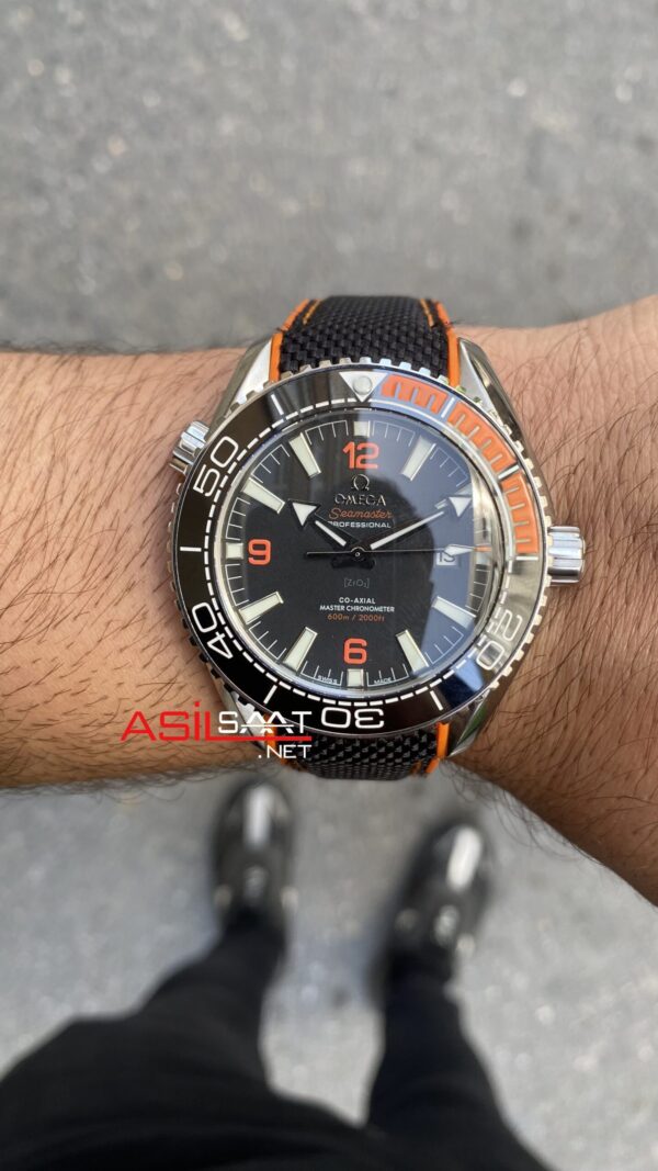 Omega Planet Ocean Seamaster 600 M Siyah 44 mm Replika Saat