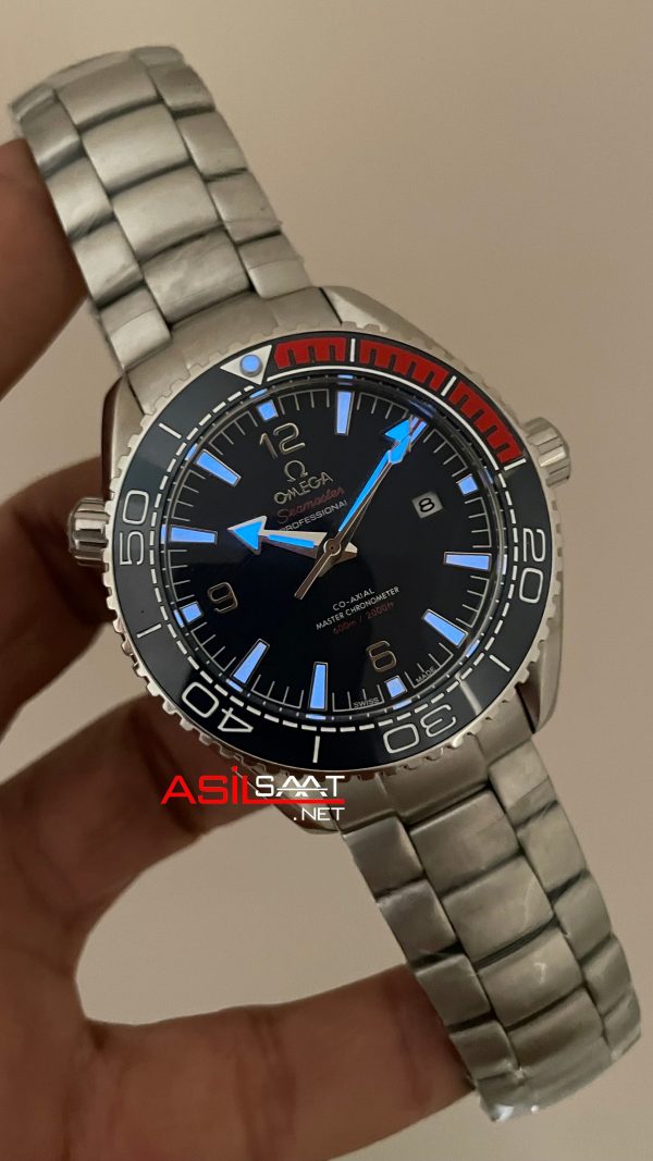 Omega Planet Ocean Seamaster 600M Pyeongchang Mavi Kadran