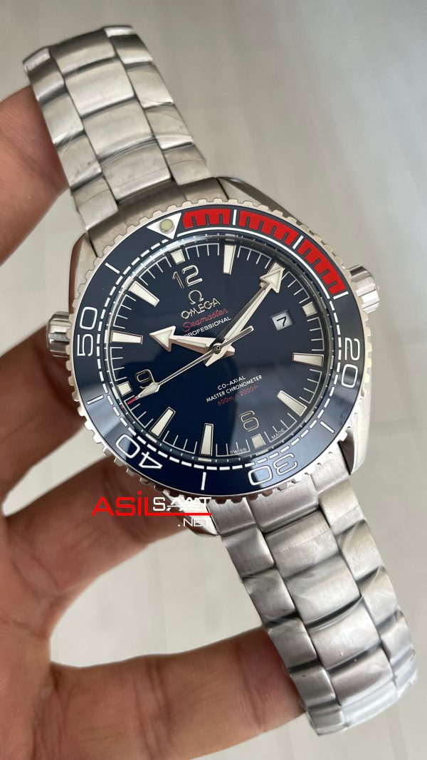 Omega Planet Ocean Seamaster 600M Pyeongchang Mavi Kadran
