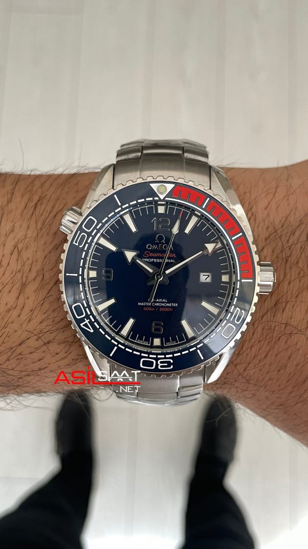 Omega Planet Ocean Seamaster 600M Pyeongchang Mavi Kadran