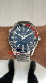 Omega Planet Ocean Seamaster 600M Pyeongchang Mavi Kadran