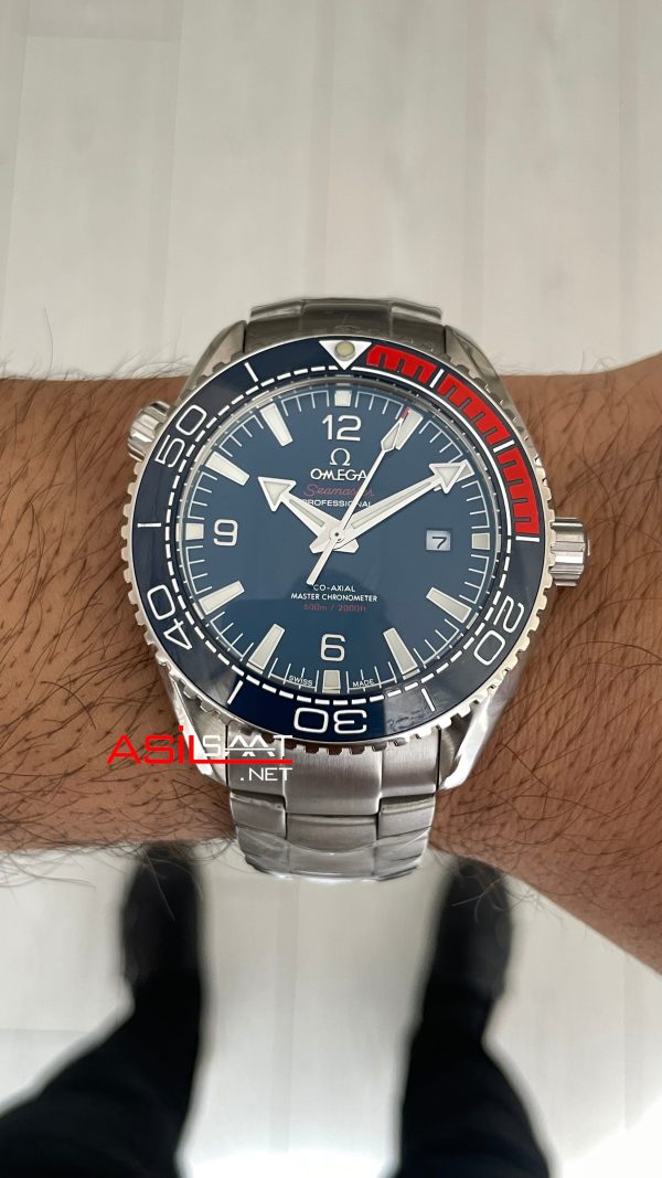 Omega Planet Ocean Seamaster 600M Pyeongchang Mavi Kadran