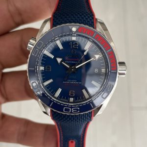 Omega Planet Ocean Seamaster 600M Pyeongchang Rubber Mavi Kadran Swiss ETA Saat VR+ Factory