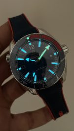 Omega Planet Ocean Seamaster 600M Pyeongchang Rubber Mavi Kadran Swiss ETA Saat VR+ Factory