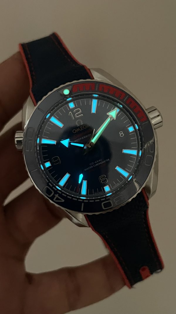 Omega Planet Ocean Seamaster 600M Pyeongchang Rubber Mavi Kadran Swiss ETA Saat VR+ Factory
