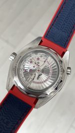 Omega Planet Ocean Seamaster 600M Pyeongchang Rubber Mavi Kadran Swiss ETA Saat VR+ Factory