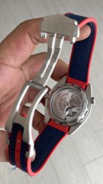 Omega Planet Ocean Seamaster 600M Pyeongchang Rubber Mavi Kadran Swiss ETA Saat VR+ Factory
