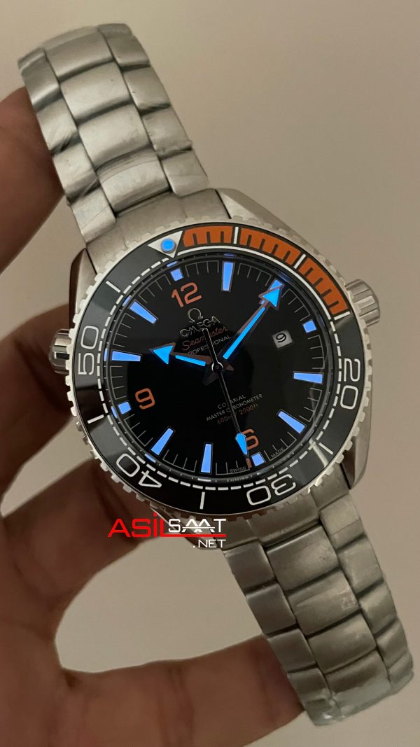 Omega Planet Ocean Seamaster 600M Siyah Kadran