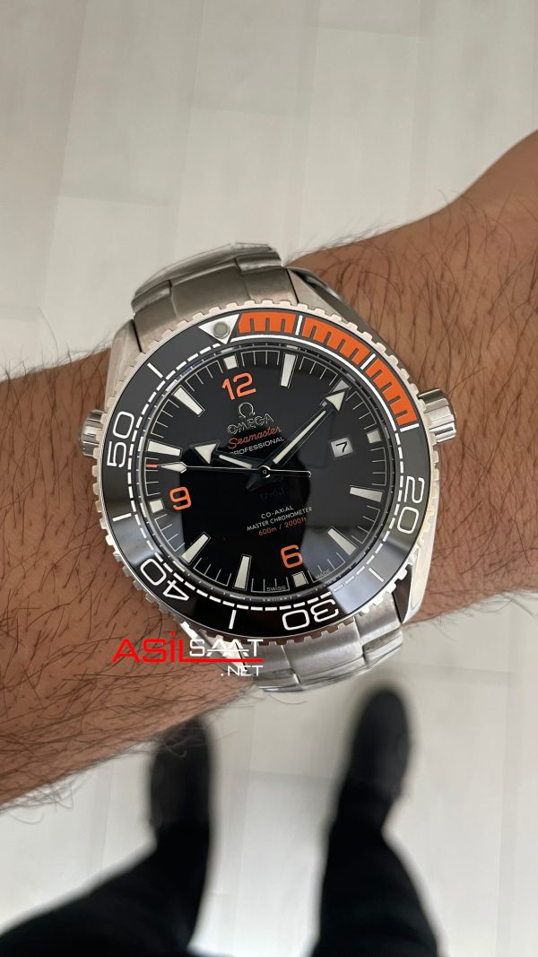 Omega Planet Ocean Seamaster 600M Siyah Kadran