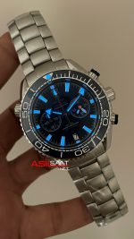 Omega Planet Ocean Seamaster Chronograph Mavi Kadran
