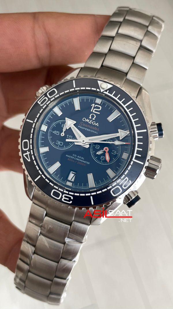 Omega Planet Ocean Seamaster Chronograph Mavi Kadran