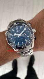 Omega Planet Ocean Seamaster Chronograph Mavi Kadran
