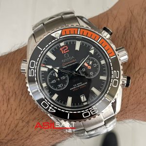 Omega Planet Ocean Seamaster Chronograph Siyah Kadran