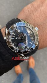 Omega Seamaster Planet Ocean Co-Axial Siyah Kadran Siyah Kordon