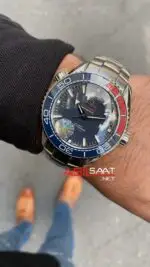 Omega Seamaster Planet Ocean Navy Mavi Kadran