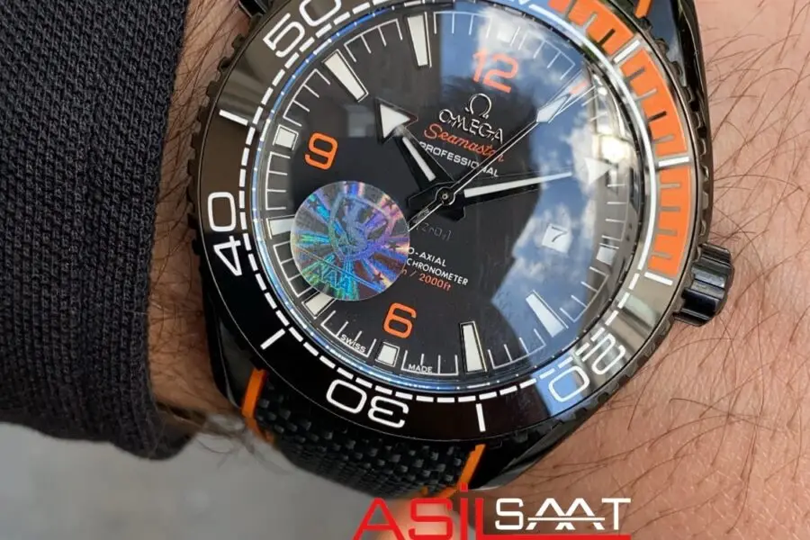 Omega Seamaster Planet Ocean PVD Siyah Kasa