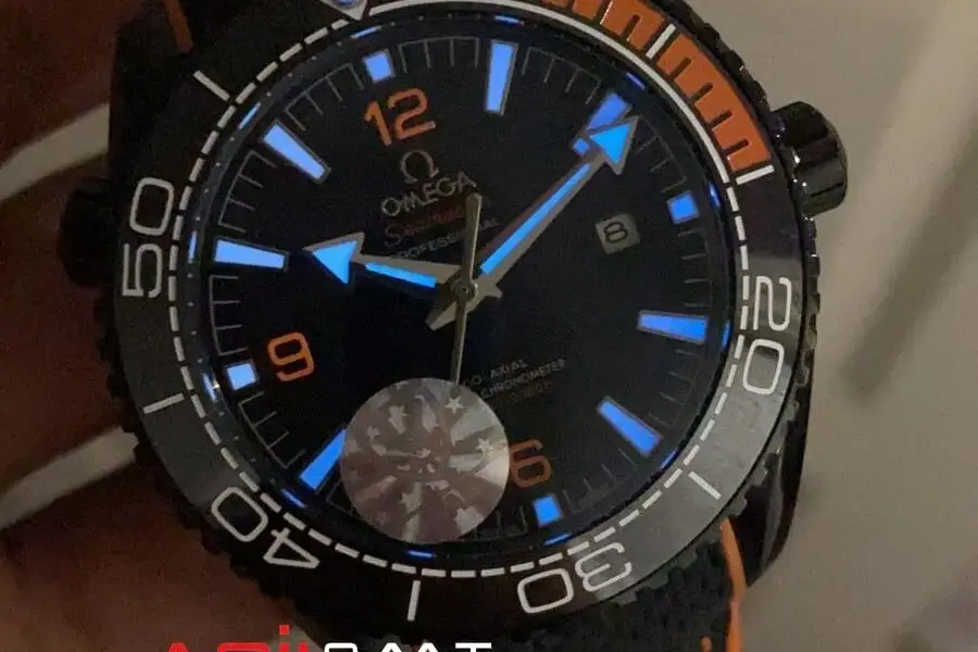 Omega Seamaster Planet Ocean PVD Siyah Kasa
