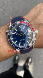 Omega Seamaster Planet Ocean Pyeongchang Limited Edition Replika Saat