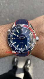 Omega Seamaster Planet Ocean Pyeongchang Limited Edition Replika Saat