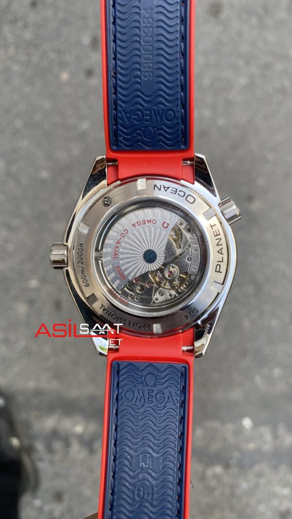Omega Seamaster Planet Ocean Pyeongchang Limited Edition Replika Saat Omega Seamaster Planet Ocean Pyeongchang Limited Edition Replika Saat