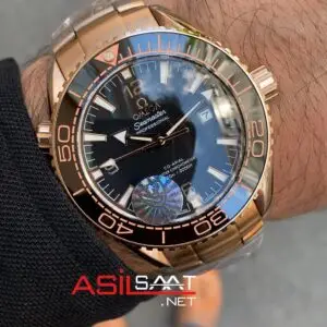 Omega Seamaster Planet Ocean Rose Siyah Kadran