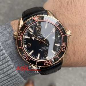 Omega Seamaster Planet Ocean Rose Siyah Replika Saat