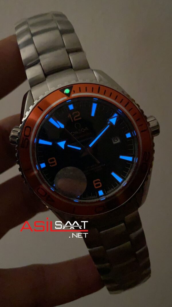 Omega Seamaster Planet Ocean Turuncu Bezel 600M