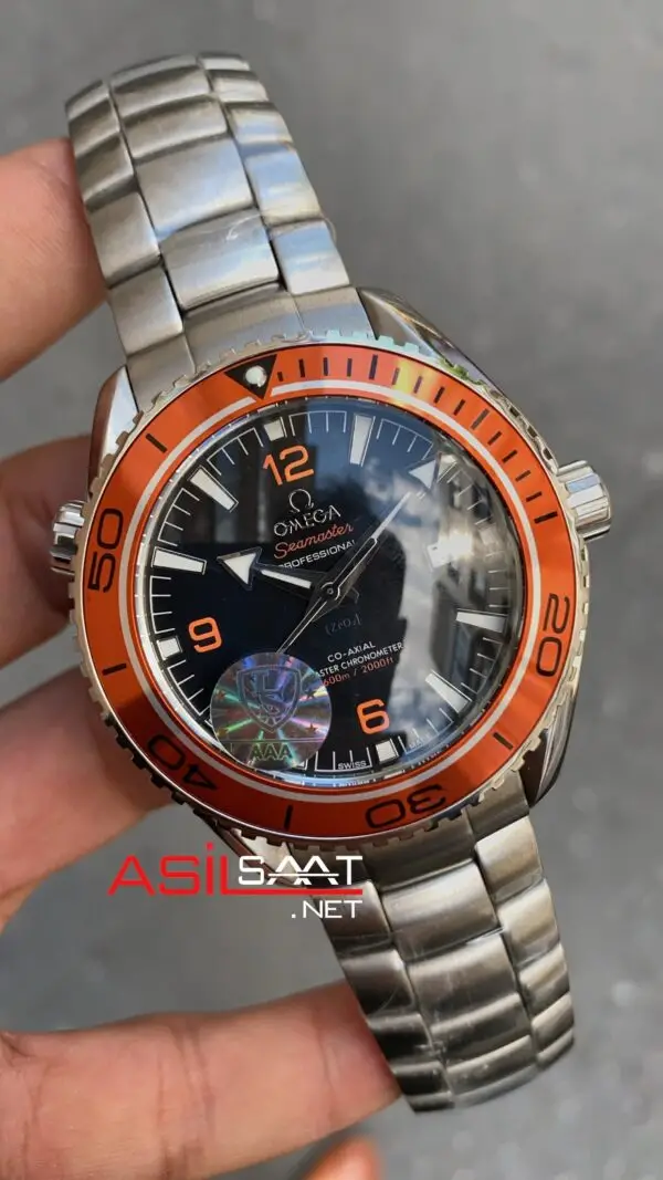Omega Seamaster Planet Ocean Turuncu Bezel 600M Omega Seamaster Planet Ocean Turuncu Bezel 600M