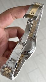 Rolex Datejust Champagne 126233 Jubilee 36mm Lady Romen Champagne Dial Two Tone Gold Replika Saat